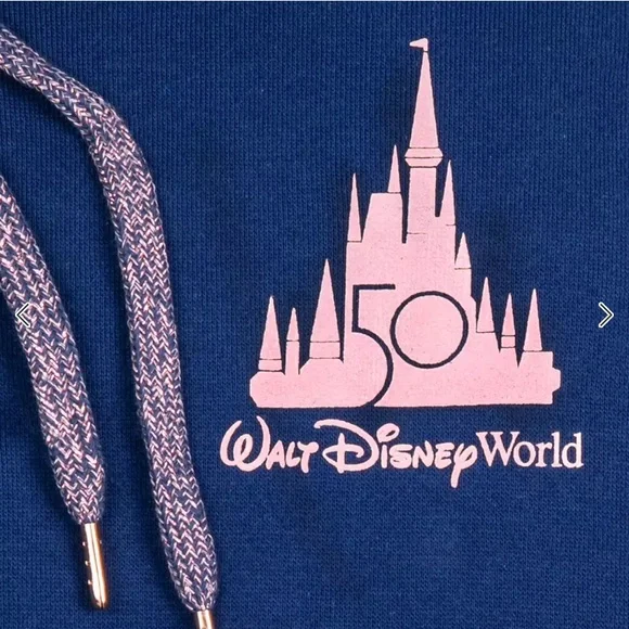 COPY - Disney 50th Anniversary Zip Up Hoodie Sweatshirt Jacket - Picture 6 of 11